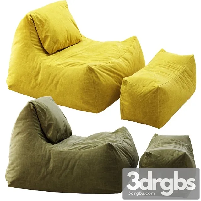 Saba valentine armchair 3D Model Download