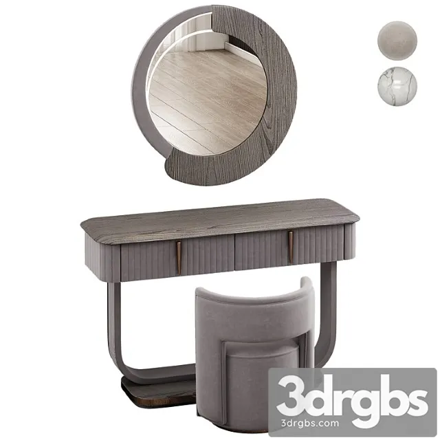 Saber jewels crystal narrow dressing table