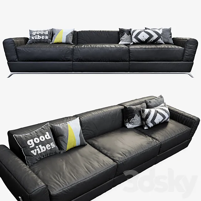 Saccaro callas sofa 3D Model Saccaro callas sofa 3D Model