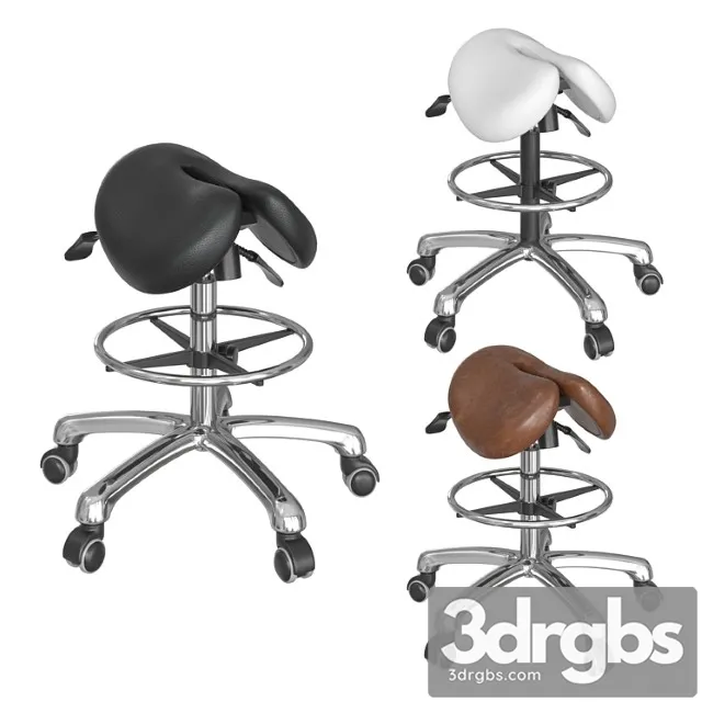 Saddle Chair 3D Model Download