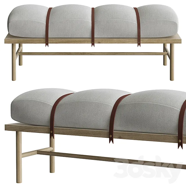 SAFARI BENCH 3DModel