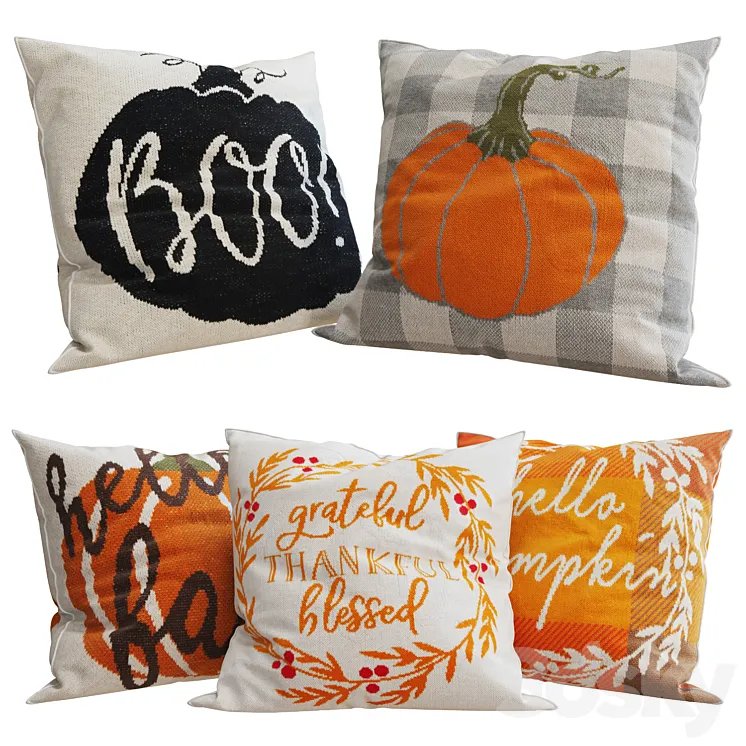 SAFAVIEH – Decorative Pillows set 2 3D Model Free Download