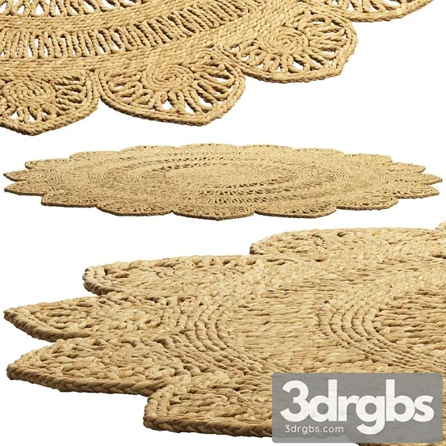 Safavieh Riccarda Rug 1 3D Model Download