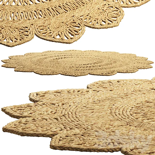 Safavieh riccarda rug 3DModel Safavieh riccarda rug 3DModel