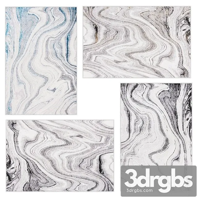 Safavieh Rug Set 1 3D Model Download