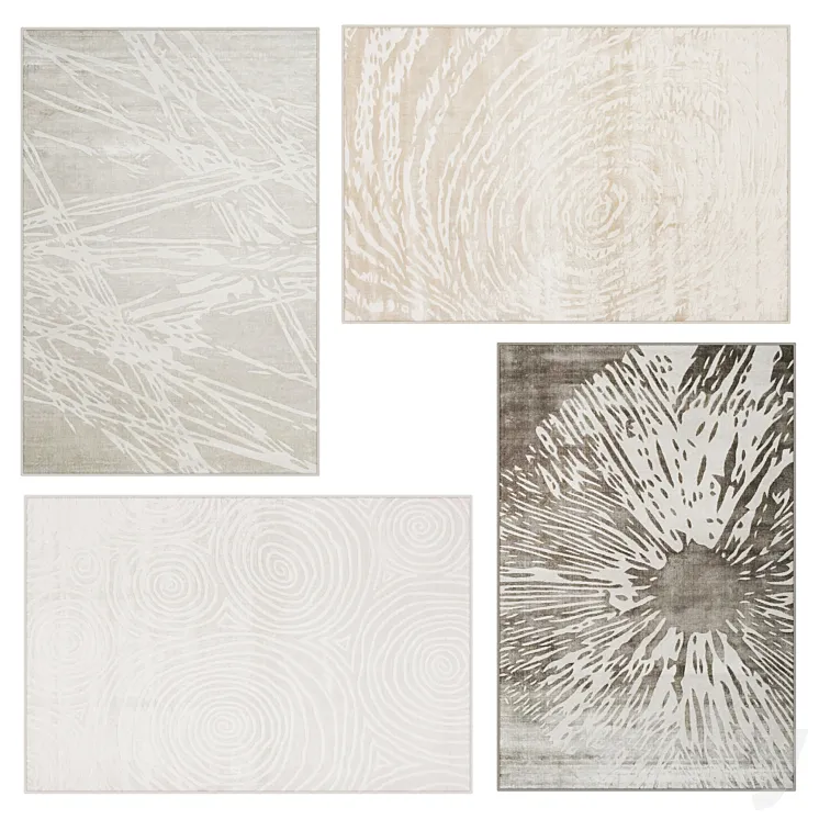 Safavieh – Rug set 14 3D Model Free Download