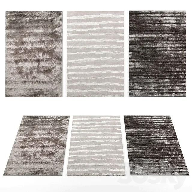 Safavieh rugs2 3D Model Safavieh rugs2 3D Model