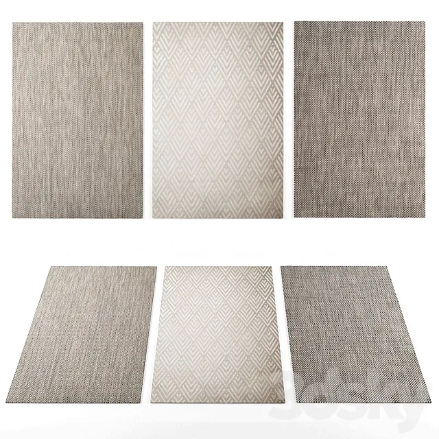 Safavieh rugs4 3DModel Safavieh rugs4 3DModel