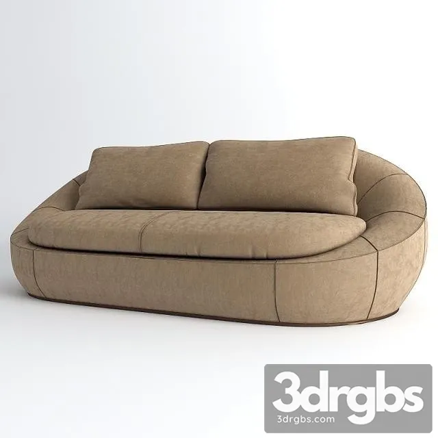 Safira 3 Seater Sofa 3D Model Download