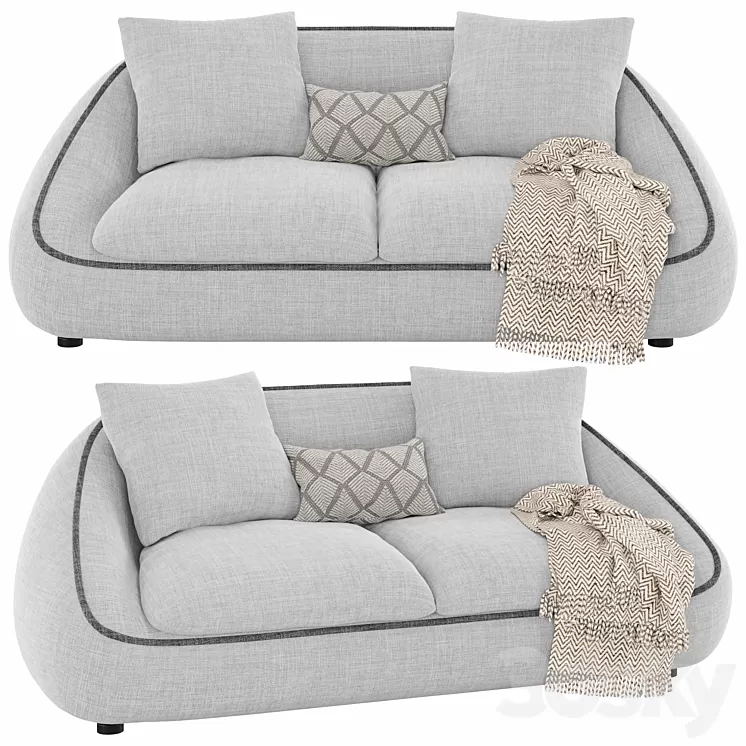 Safira sofa 3D Model
