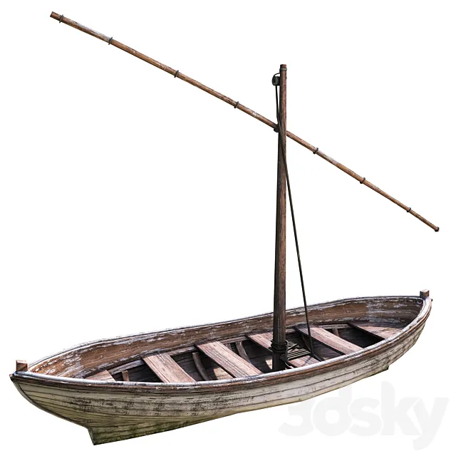 Sailing boat 3D Model