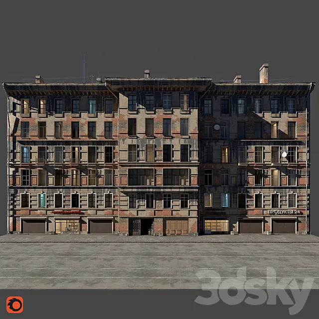 Saint Petersburg Ligovsky pr. 3D Model
