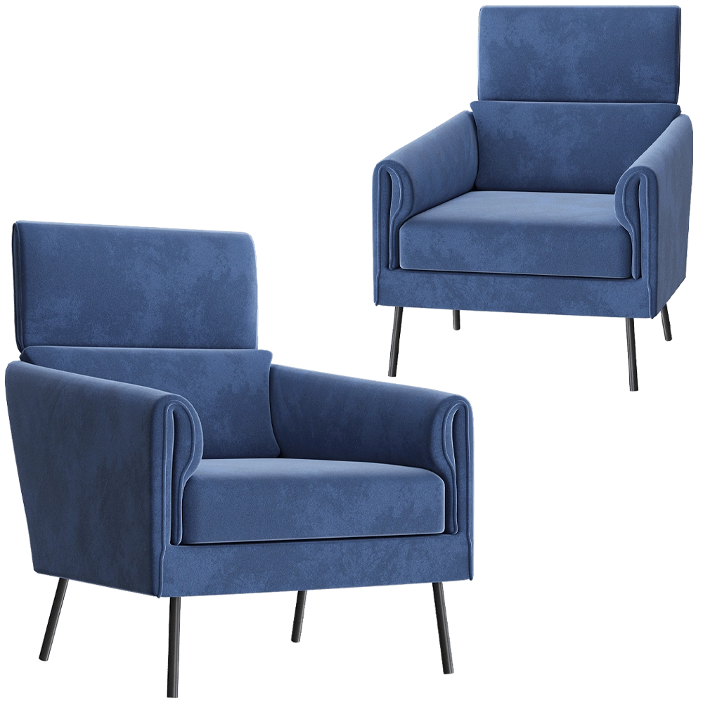 Saiwala – Armchair Vikna 3D Model Saiwala – Armchair Vikna 3D Model