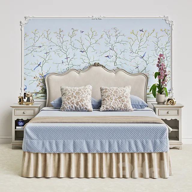 Salda 8512 bedroom 3DModel Salda 8512 bedroom 3DModel