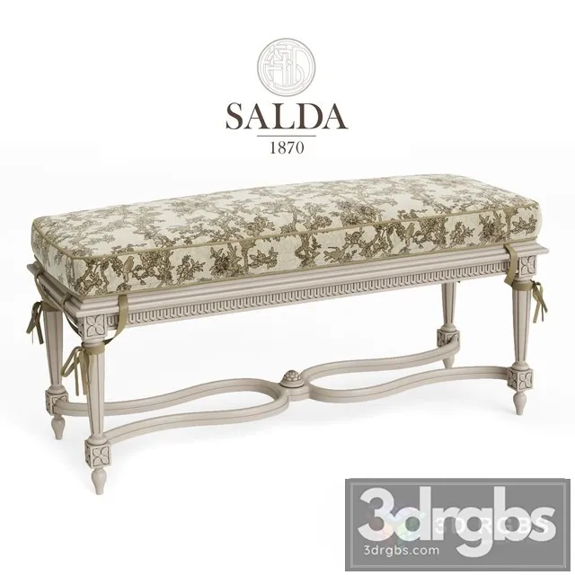 Salda Bench 3D Model Download Salda Bench 3D Model Download
