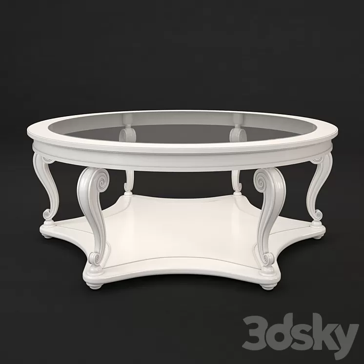 Salda Coffee Table 3D Model Salda Coffee Table 3D Model