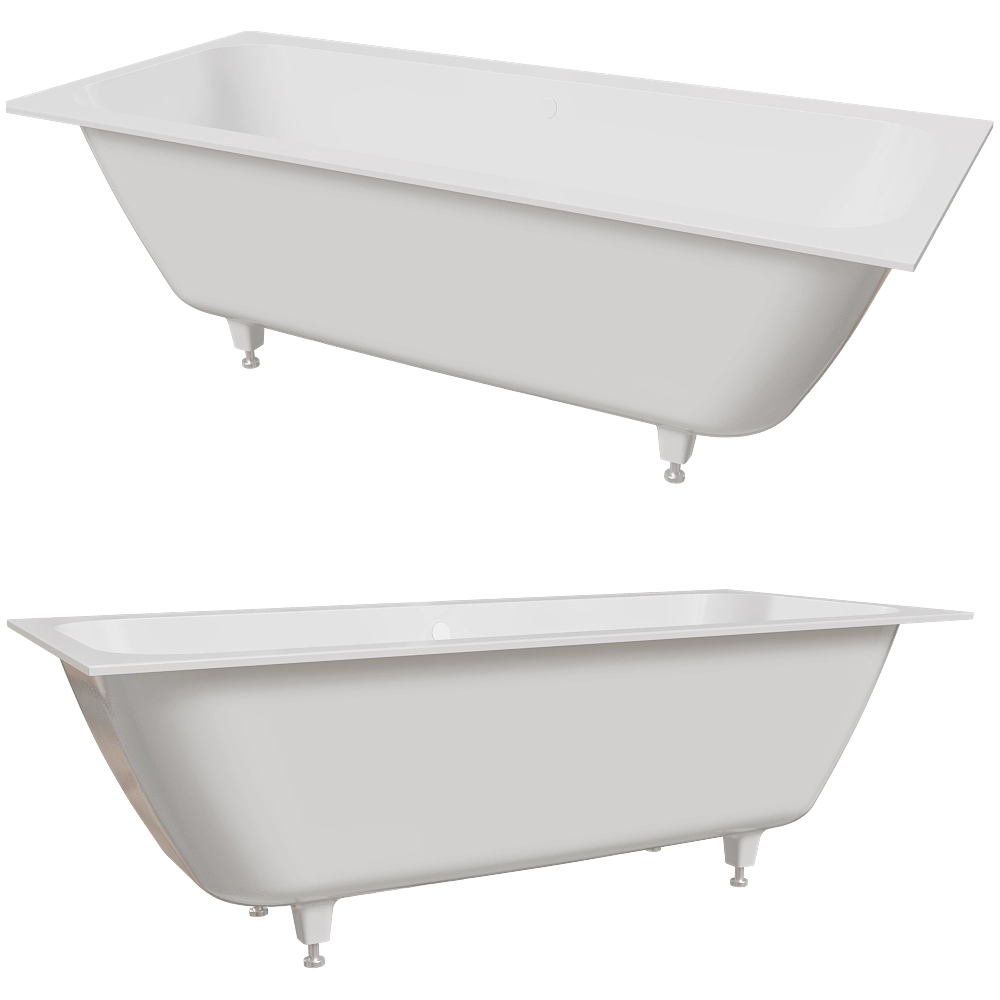 Salini – Bathtub Orlanda Axis 180×80 3D Model