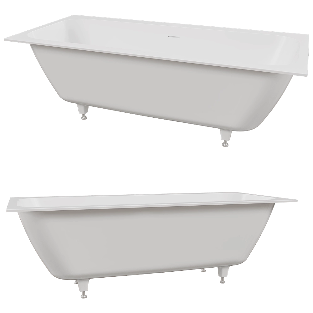 Salini – Bathtub Orlanda Axis 180×80 KIT 3D Model