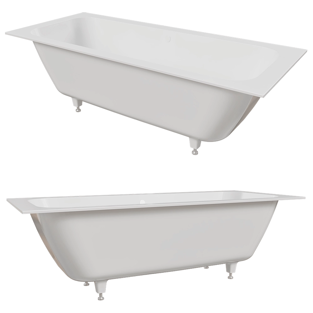 Salini – Bathtub Orlanda Axis 190×80 3D Model