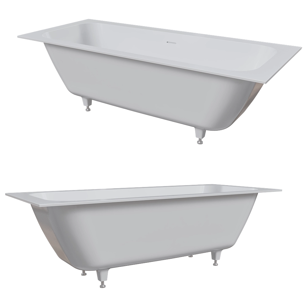 Salini – Bathtub Orlanda Axis 190×80 KIT 3D Model