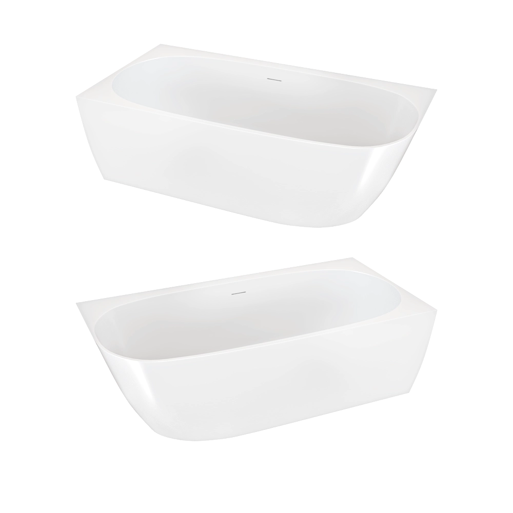 Salini – Bathtub Sofia corner 3D Model