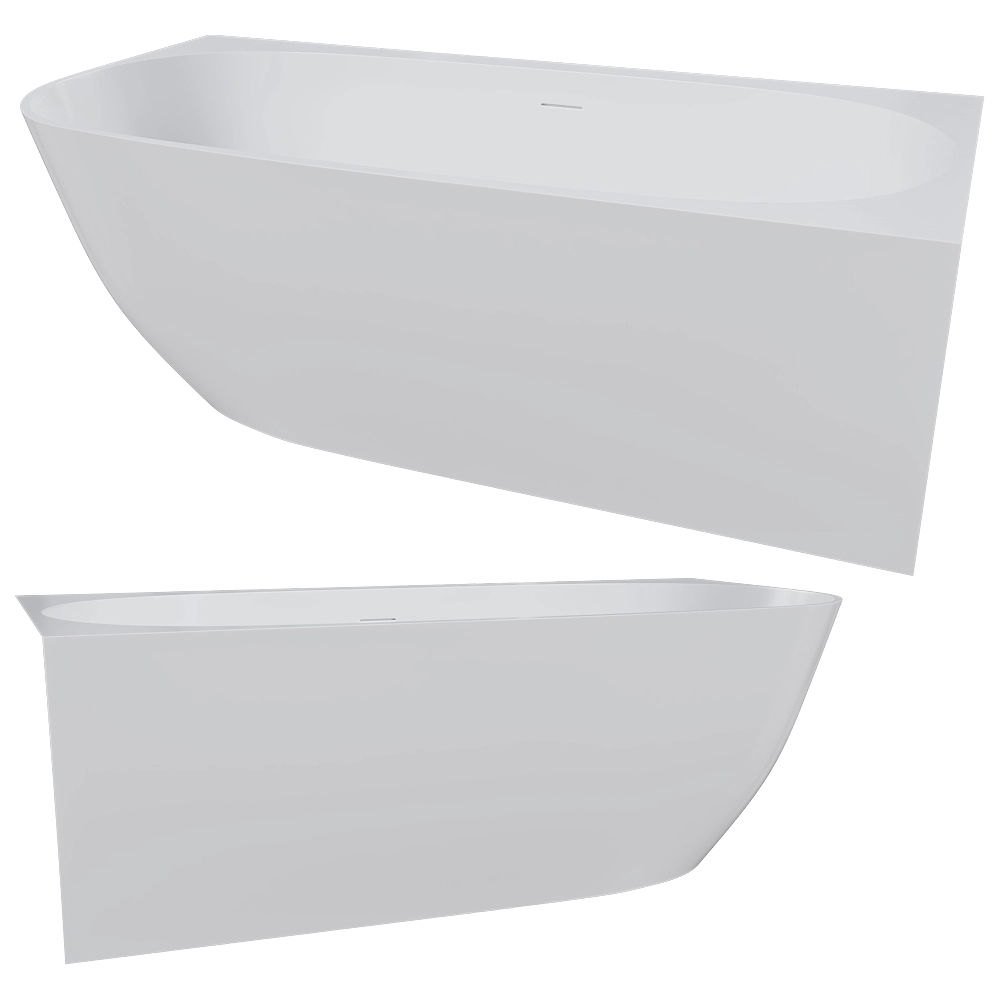Salini – Bathtub Sofia Corner R 3D Model