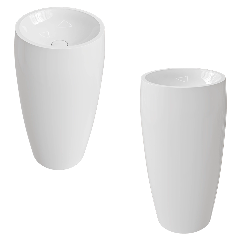 Salini – Floor washbasin Armonia 03 3D Model Salini – Floor washbasin Armonia 03 3D Model