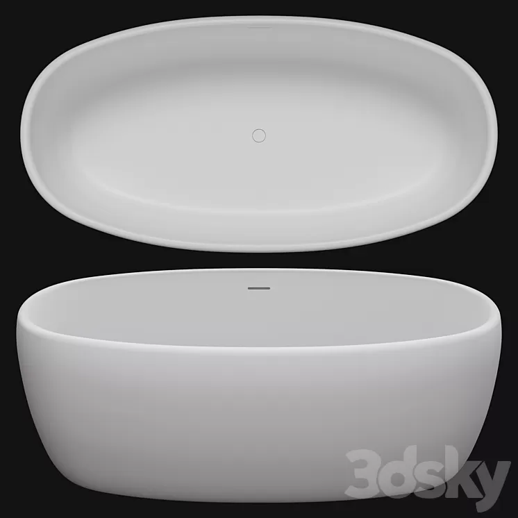 Salini LUCE bathtub 3D Model