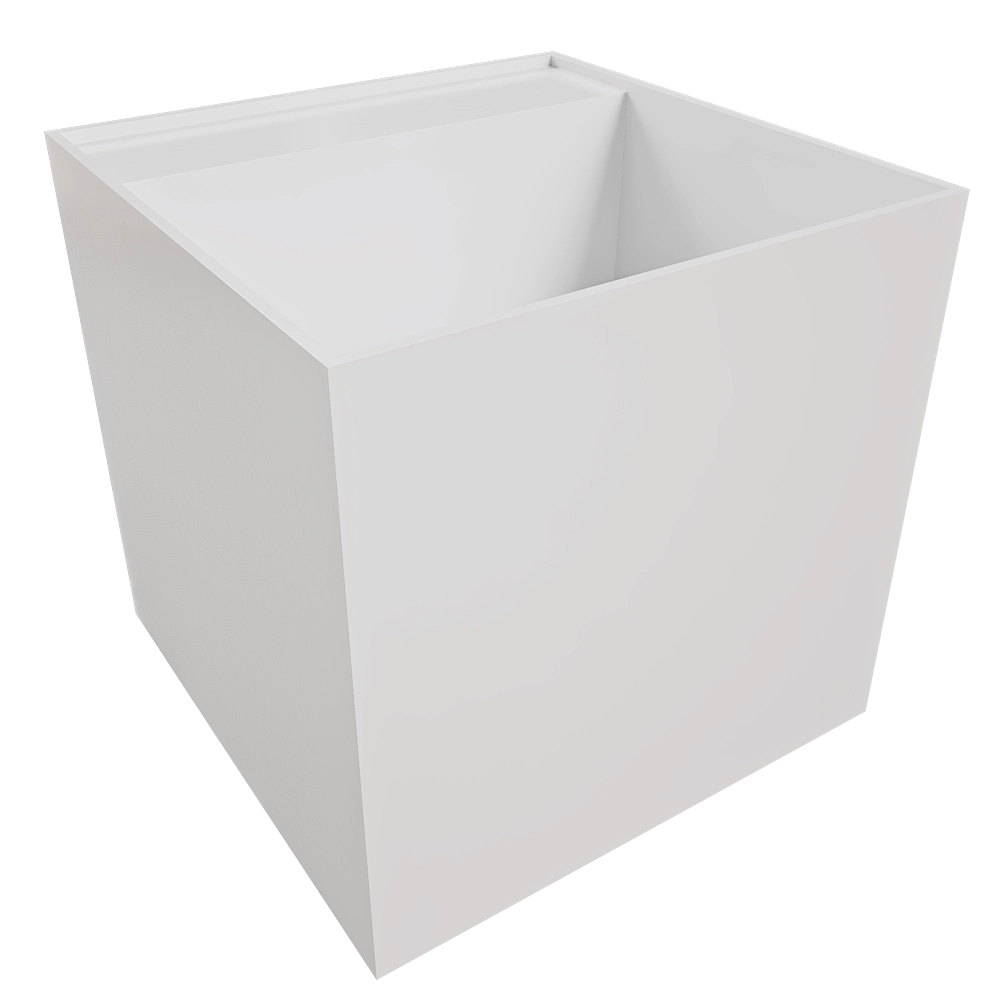 Salini – Surface-mounted sink ARMONIA SQUARE TOP 03 3D Model