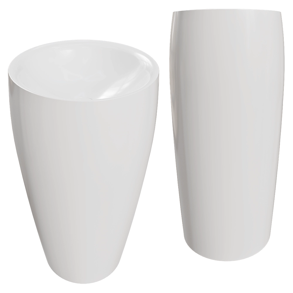 Salini – Washbasin Alda 03 3D Model