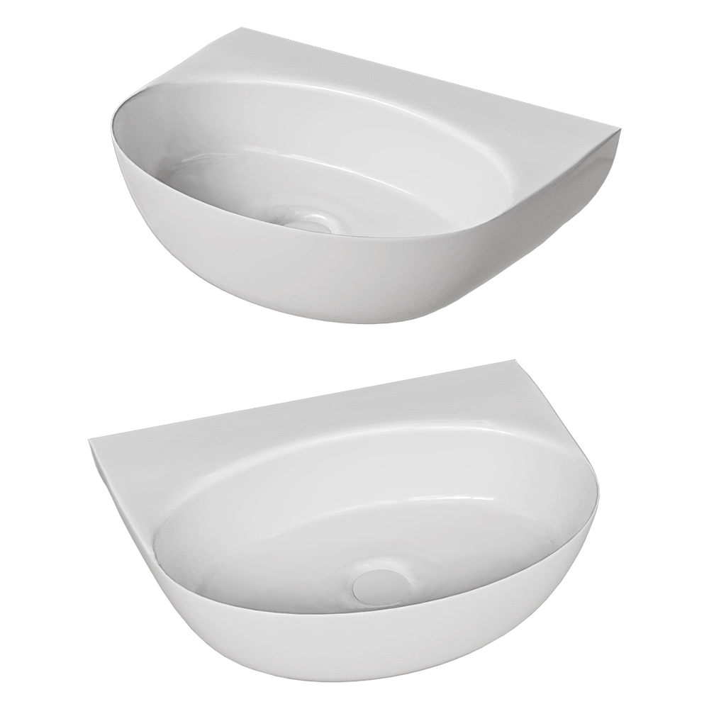 Salini – Washbasin Alda Wall 03 3D Model Salini – Washbasin Alda Wall 03 3D Model