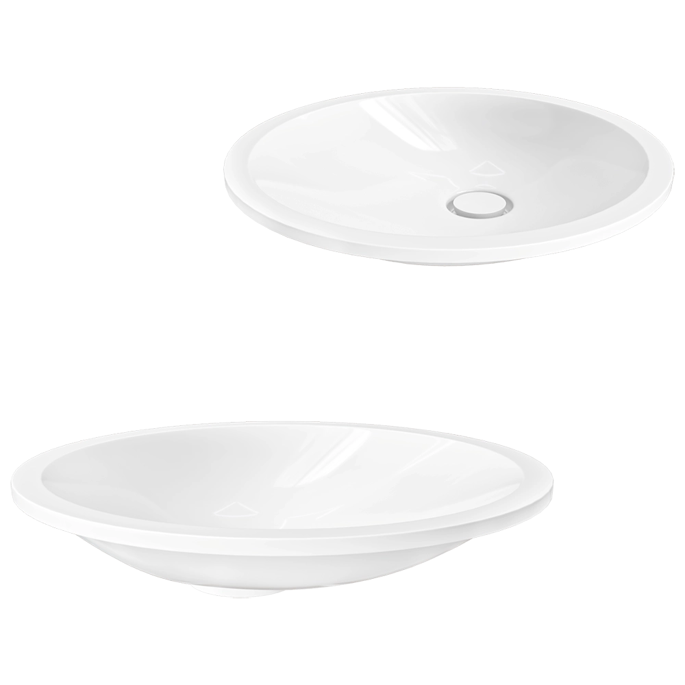 Salini – Washbasin Marea 08 3D Model Salini – Washbasin Marea 08 3D Model