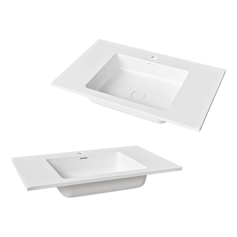 Salini – Washbasin Onda 80 3D Model Salini – Washbasin Onda 80 3D Model