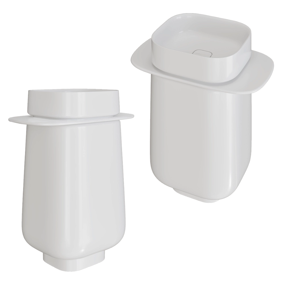 Salini – Washbasin Oriente Totem 3D Model