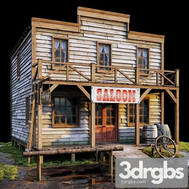 Saloon 3D Model Download