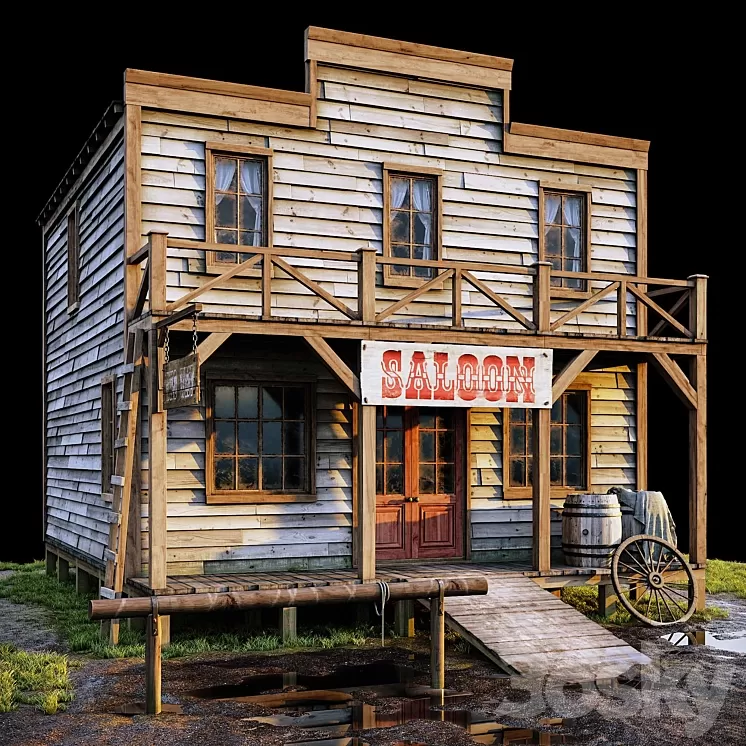 Saloon 3D Model