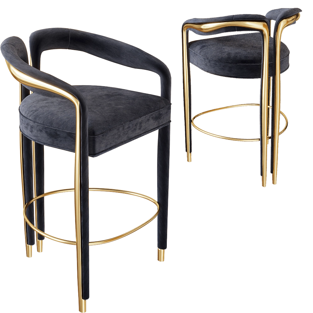 Salto de Gazela – Barstool Metamorphosis 3D Model