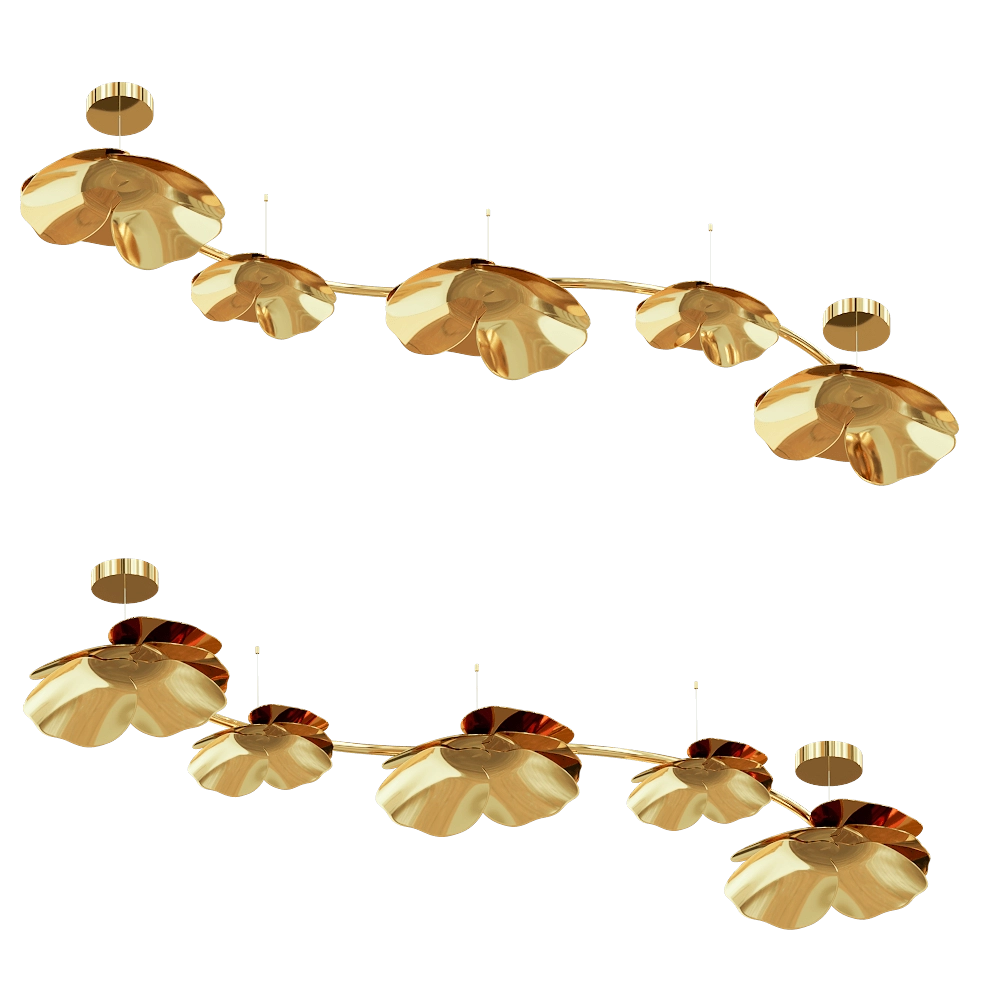 Salto de Gazela – Ceiling lamp Mirabell 3D Model