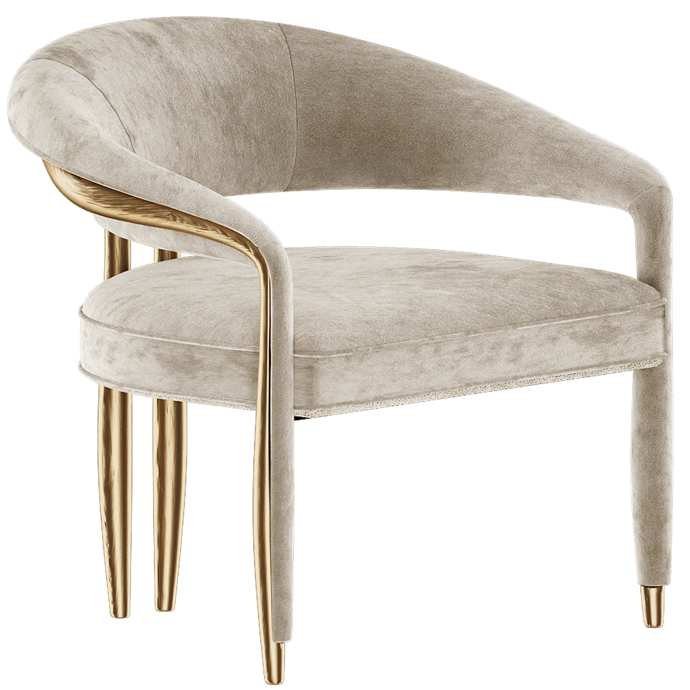 Salto de Gazela – Dining chair Metamorphosis 3D Model