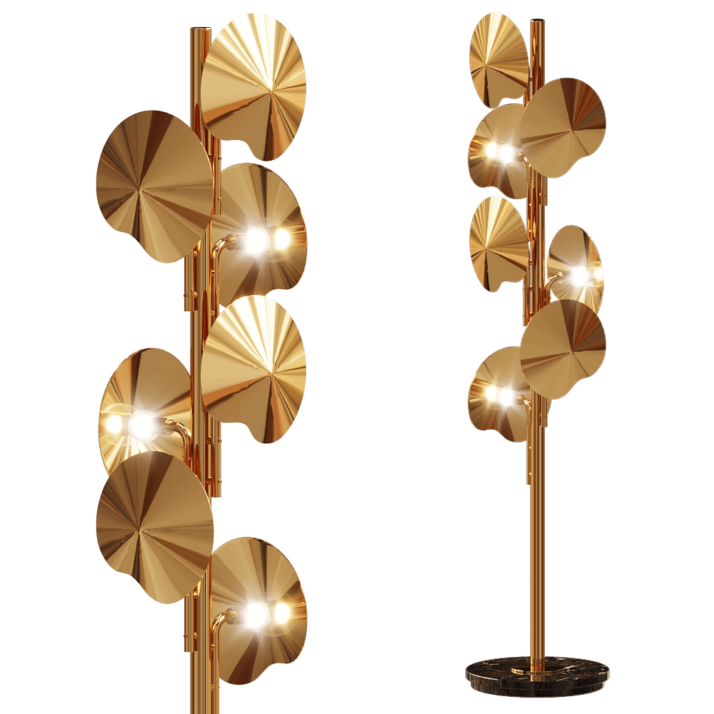 Salto de Gazela – Floor lamp Seeds 3D Model Salto de Gazela – Floor lamp Seeds 3D Model