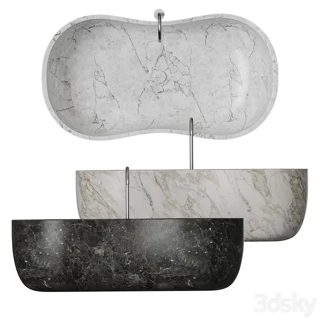 Salvatori ANIMA Bathtub 3D Model