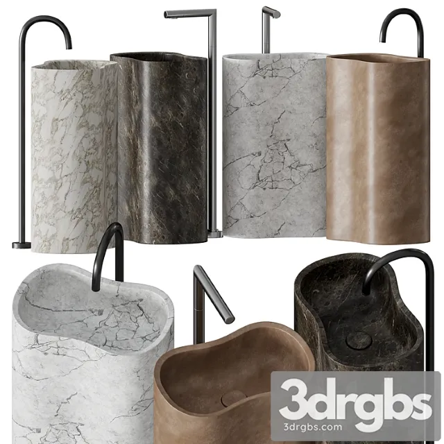 Salvatori Anima Washbasin 3D Model Download