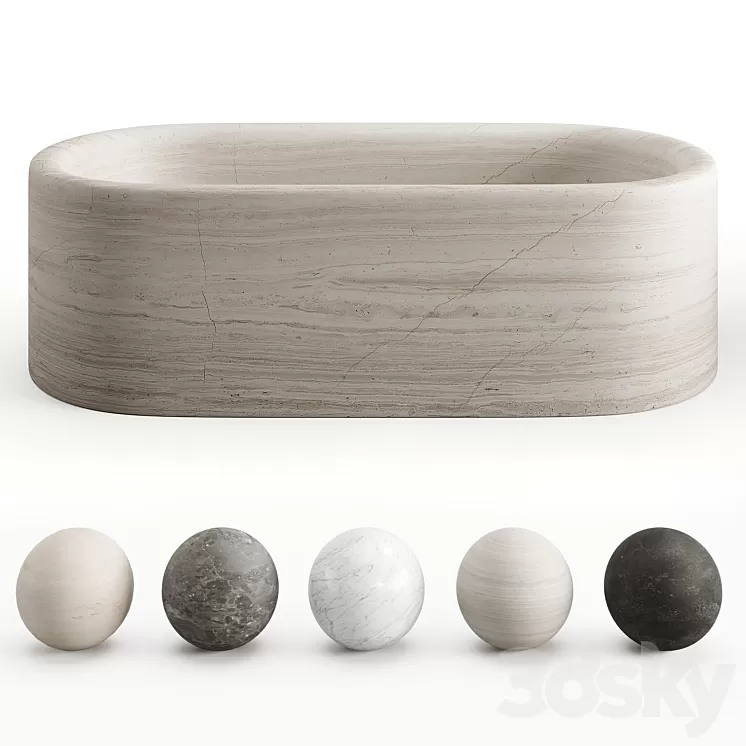 Salvatori – Balnea Bathtub 3D Model