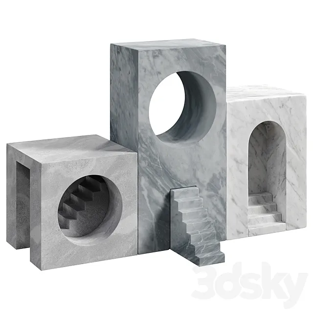 Salvatori Utopia decor ( corona7+vray ) 3DModel Salvatori Utopia decor ( corona7+vray ) 3DModel