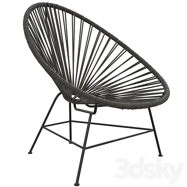 Samantha Armchair 3D Model Samantha Armchair 3D Model