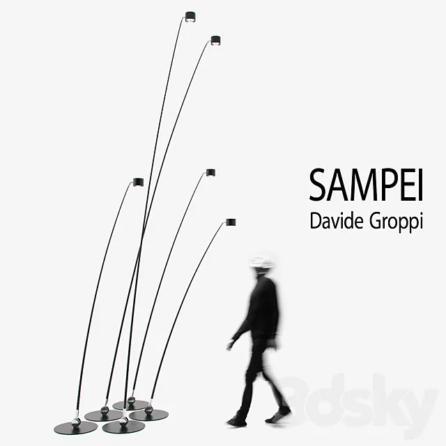 Sampei Davide Groppi 230 260 290 440 3DModel Sampei Davide Groppi 230 260 290 440 3DModel