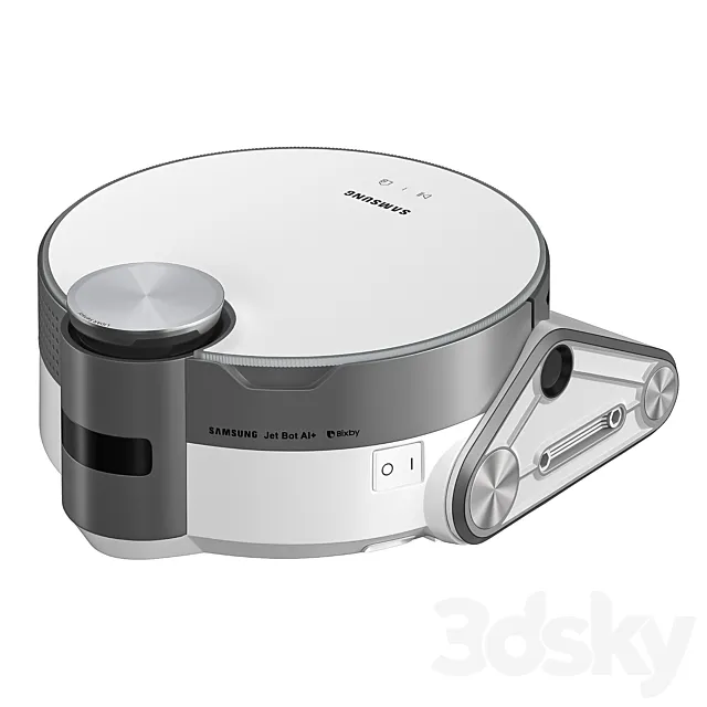 SAMSUNG BESPOKE Jet Bot AI+ Robot Vacuum VR50T95735W 3D Model