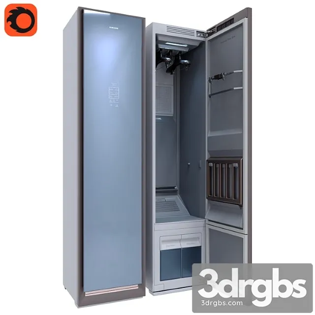 Samsung Df60r8600cg Airdresser Sistema Ukhoda Za Odezhdoi 3D Model Download