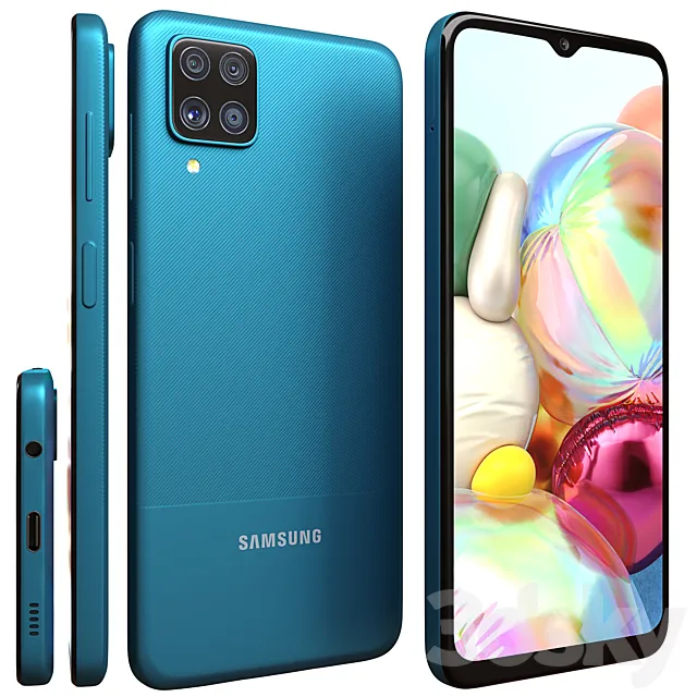 Samsung Galaxy A12 3D Model