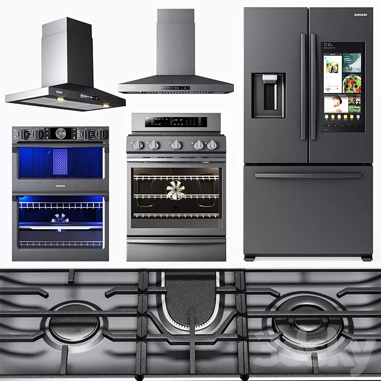samsung kitchen appliance 3D Model